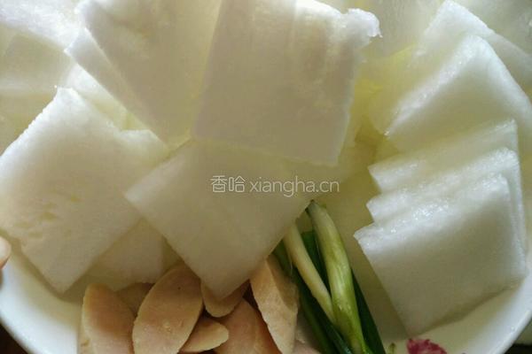 红烧冬瓜的做法图解1