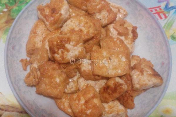 毛豆焖豆腐的做法图解4
