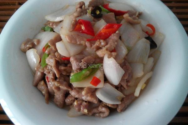 洋葱炒里脊肉的做法图解7