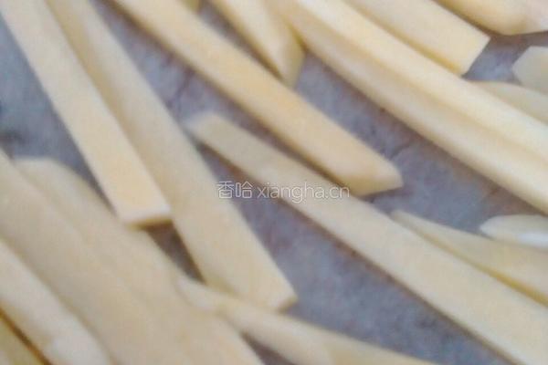 十分钟自制大薯条的做法图解3