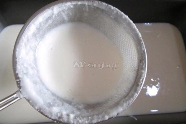 杏仁奶豆腐的做法图解9
