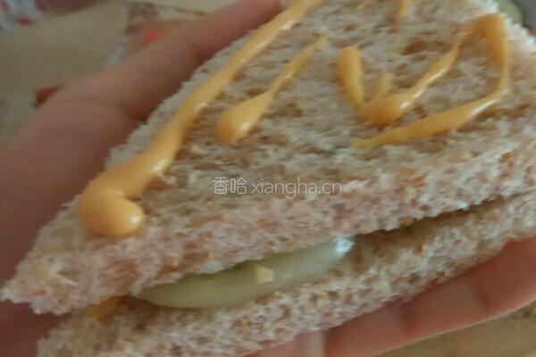 简易豪华版三明治的做法图解12