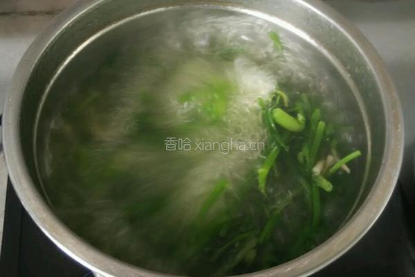 煮茴香的做法图解3