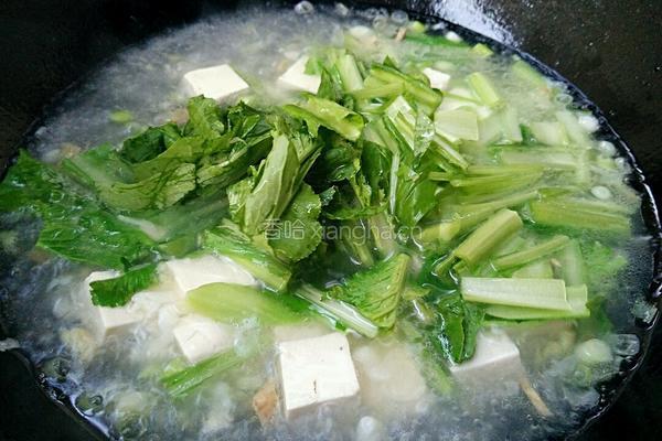 小白菜豆腐汤的做法图解8