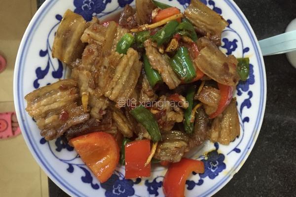 双椒回锅肉的做法图解4
