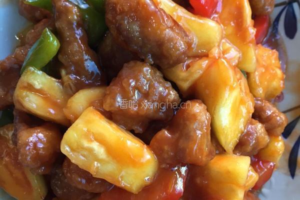 菠萝咕噜肉的做法图解11