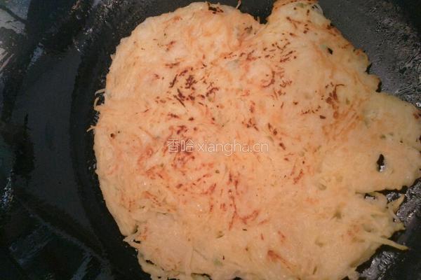 煎土豆丝饼子的做法图解6