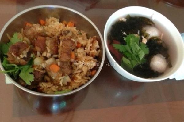 懒人排骨饭的做法图解12