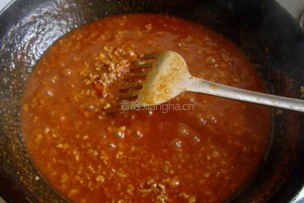 经典意大利面的做法图解9