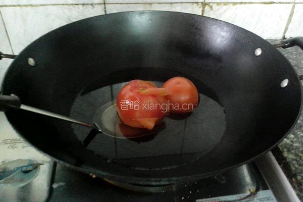 蕃茄煮花菜的做法图解2