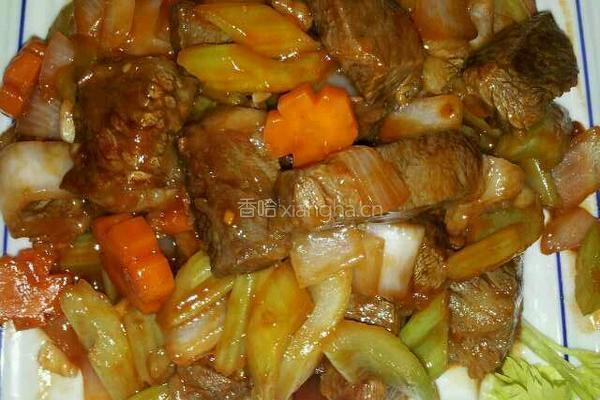 茄汁牛肉粒的做法图解7