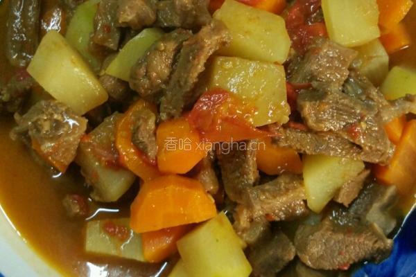 红烧牛腩的做法图解7
