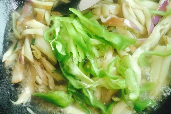 蒜香茄丝的做法图解4