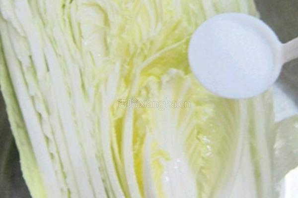 韩式辣白菜的做法图解2