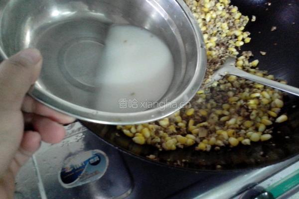 玉米冬菇猪肉包的做法图解14
