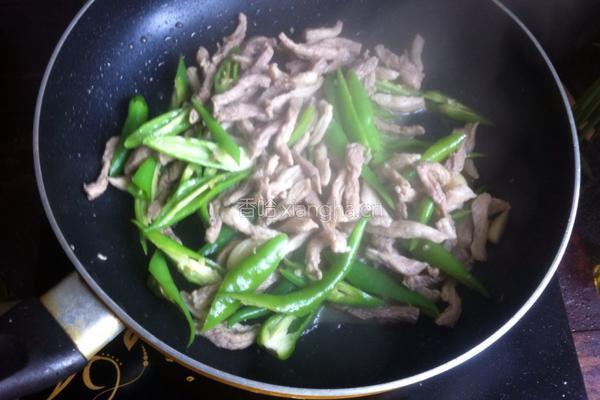 尖椒肉丝的做法图解7