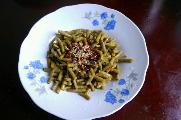 凉拌泡豇豆的做法图解4