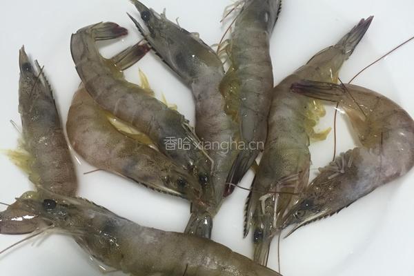 鲜虾芹菜粥的做法图解2
