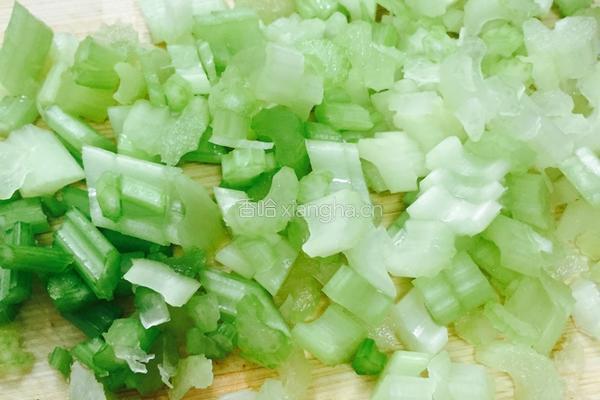 鲜虾芹菜粥的做法图解7