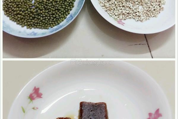 绿豆薏米糖水的做法图解1