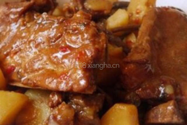土豆炖排骨