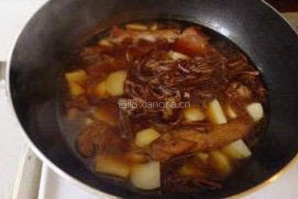 土豆炖排骨的做法图解5