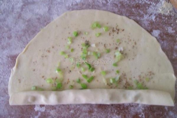 葱油饼的做法图解6