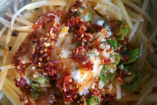 凉拌土豆丝的做法图解6