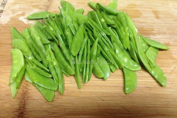 香菇荷兰豆的做法图解4