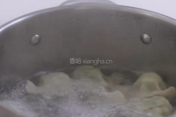 韭菜鸡蛋水饺的做法图解3