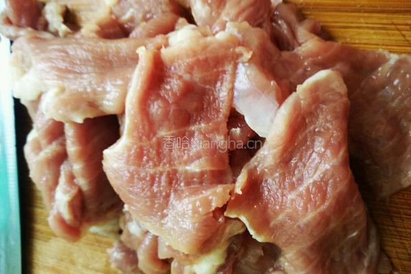 青椒肉片的做法图解3