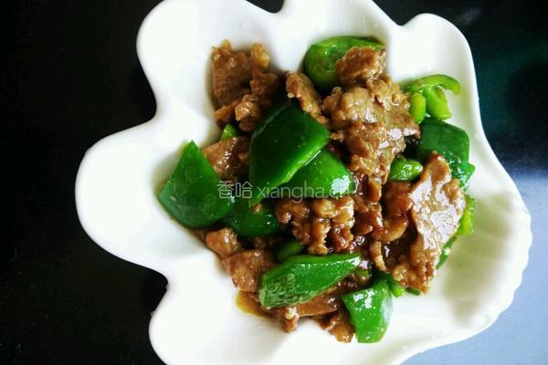 青椒肉片的做法图解7