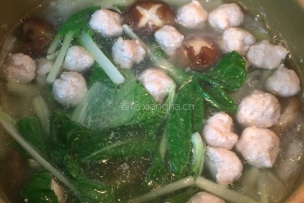 丸子蔬菜汤的做法图解7