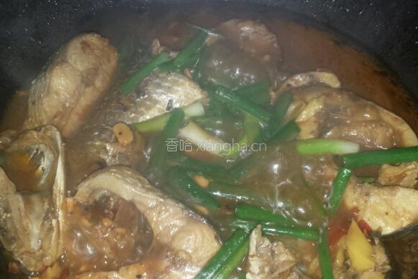 黄豆酱焖乌鱼的做法图解5