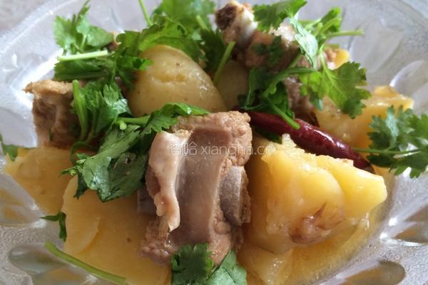 土豆炖排骨的做法图解13