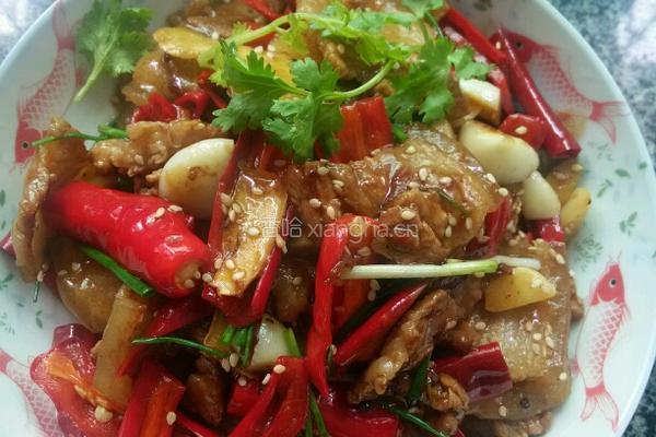 农家小炒肉的做法图解6
