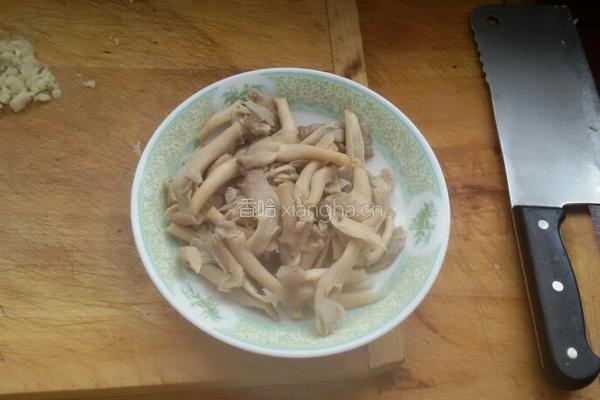 蚝油鸡腿菇的做法图解4