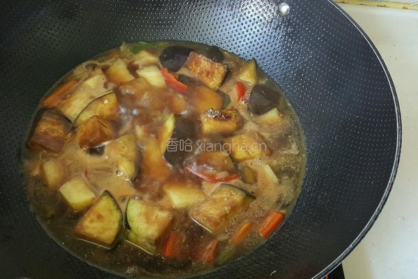 家炒地三鲜的做法图解3