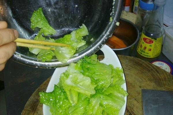 呛生菜的做法图解8