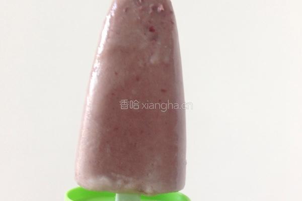 奶香红豆冰棒的做法图解4