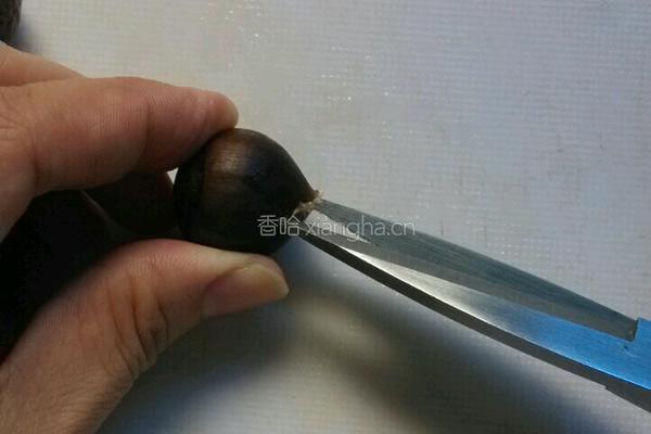 糖焗栗子的做法图解2