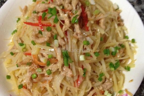 醋香土豆肉丝的做法图解8