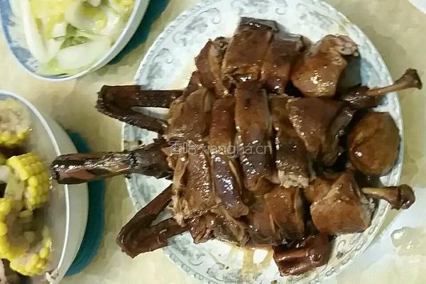 陈皮水鸭的做法图解4