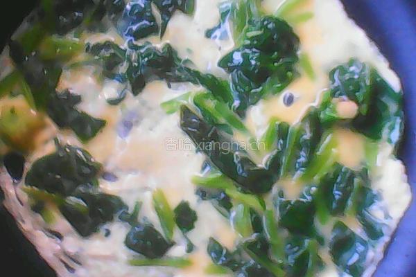 菠菜鸡蛋卷的做法图解7