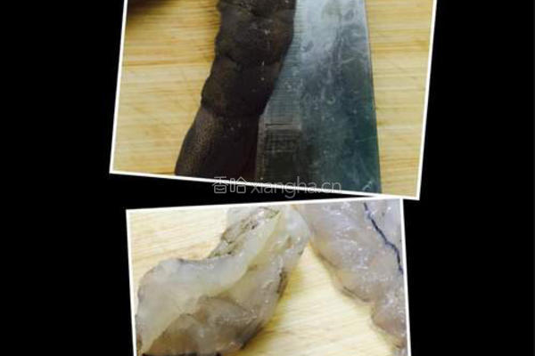 虾仁火腿香菇打卤面的做法图解3