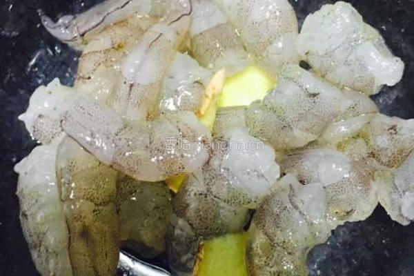 虾仁火腿香菇打卤面的做法图解4