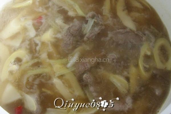 水煮竹笋汤的做法图解8