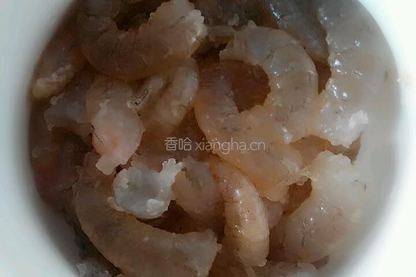豆腐虾仁饼的做法图解1