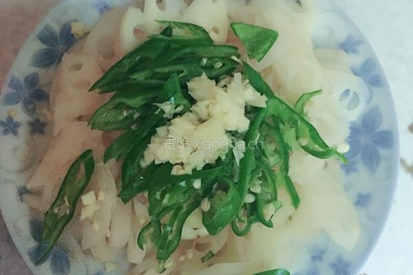 素炒莲藕的做法图解2
