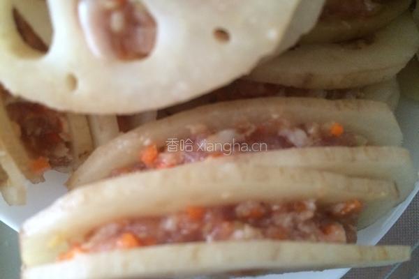 炸藕盒的做法图解6